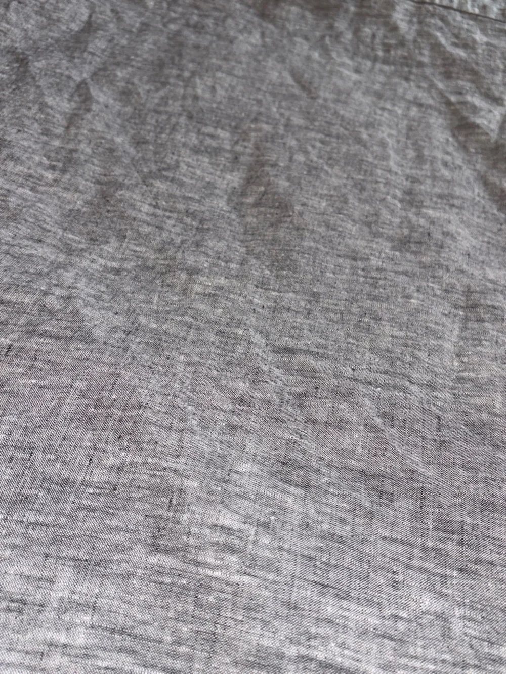 West elem linen queen sheets grey